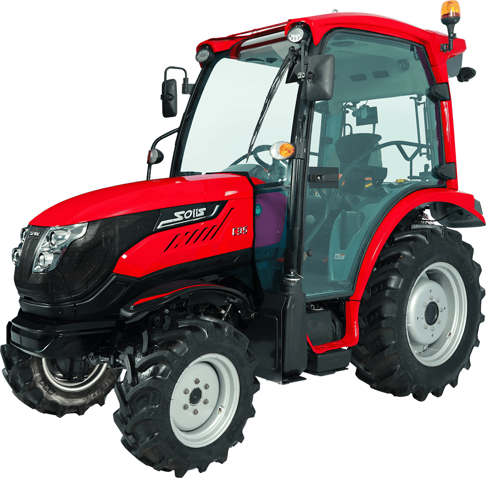 C 35 Tractor Red