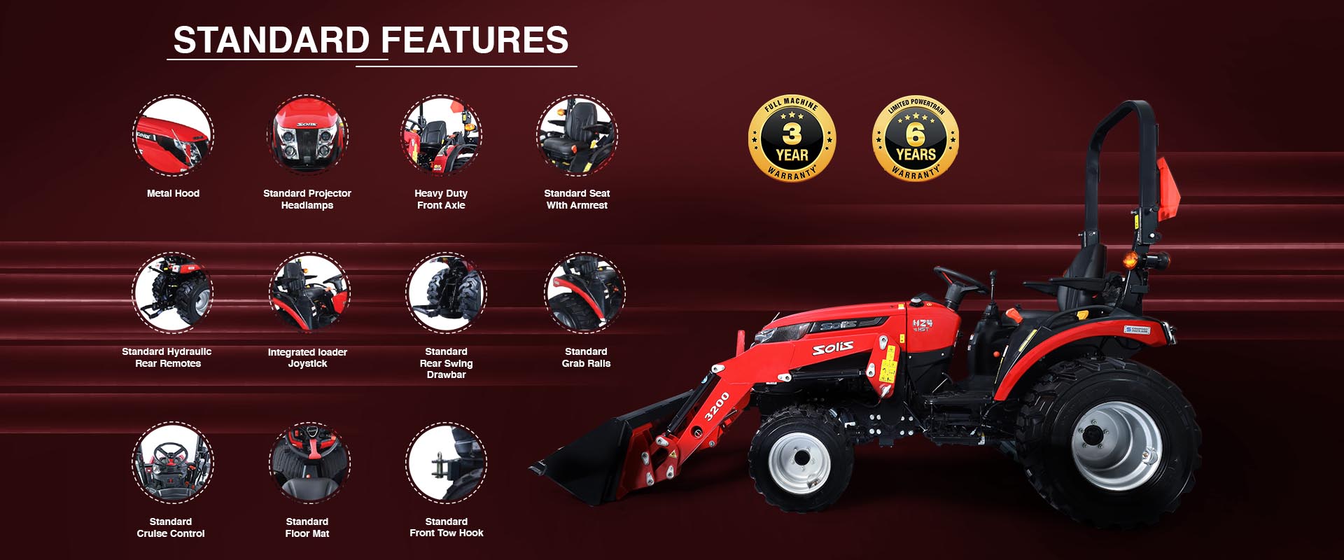 Top Compact Tractors for Sale - Solis®️ Tractors USA