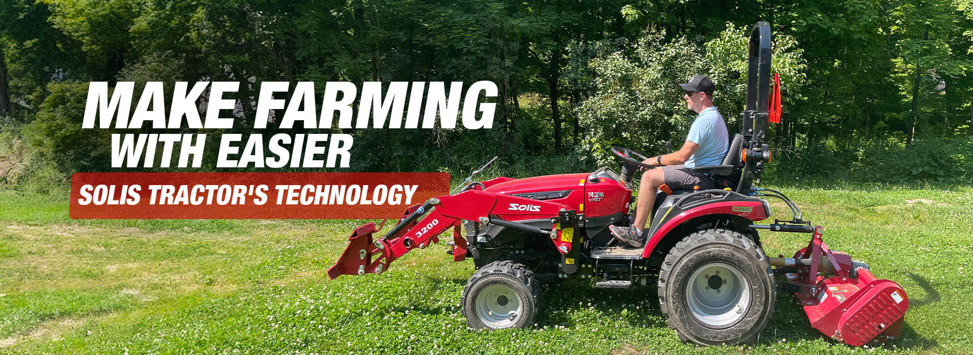 Make Hobby Farming Easier with Solis Tractor’s Technology