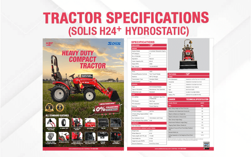 H24hydrostatic Specification