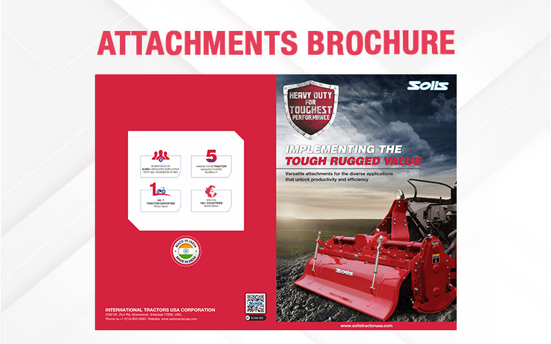 Solis Attachments Brochure